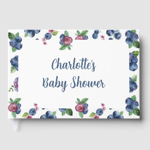 Personalised Berry Sweet Baby Shower  Guest Book