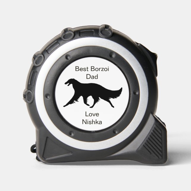 Personalised Best Borzoi Dad 1 (Front)
