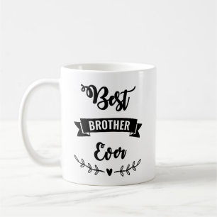 Personalised Best Brother Custom Name Sibling Gift Coffee Mug