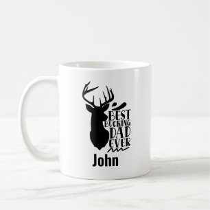Personalised Best Buckin Dad Coffee Mug
