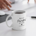 Personalised Best Coworker Ever Coffee Mug<br><div class="desc">Best coworker ever coffee mug,  great christmas stocking filler,  secret santa or birthday gift!</div>