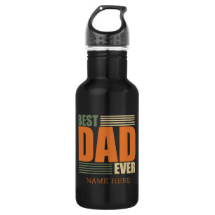 Personalised best Dad ever 532 Ml Water Bottle