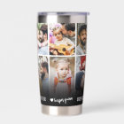 Personalised Best Dad Ever 8 Photo Collage Father