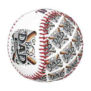 Personalised "Best Dad Ever" Baseball