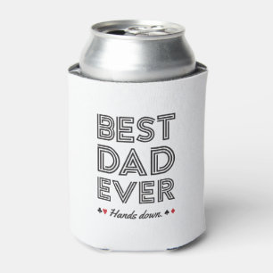 Personalised Best Dad Ever Can Cooler
