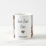 Personalised Best Dad Ever Coffee Mug | Kids Names<br><div class="desc">"Start Dad’s day with a warm reminder of how much he’s loved. This Best Dad Ever coffee mug is personalised with his kids’ names, making it a meaningful and practical gift he’ll use every morning. Whether he’s called Dad, Daddy, Papa, or something unique, this custom mug is the perfect way...</div>