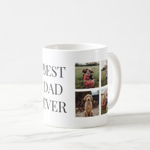 Personalised Best Dad Ever Photo Mug