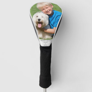 Personalised Best Dad Photo  Golf Head Cover