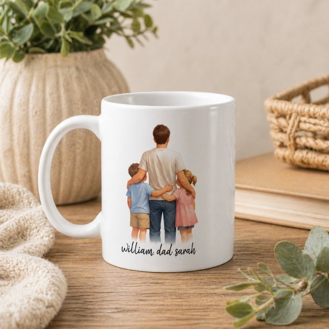 Personalised Best Daddy Ever | Custom Father’s Day Coffee Mug (Personalized Best Daddy Ever | Custom Father’s Day Coffee Mug)
