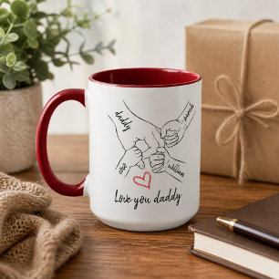 Personalised Best Daddy Ever Custom Father’s Day Mug
