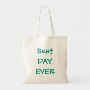 Personalised Best Day Ever Tote Bag