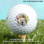 Personalised Best Dog Dad Ever Custom Photo Golf Balls<br><div class="desc">Best Dog Dad Ever ... Two of your favourite things , golf and your dog ! Now you can take them with you as you play 18 holes . Customise these golf balls with your dogs favourite photo and name . Whether it's a dog dad birthday, fathers day or Christmas,...</div>