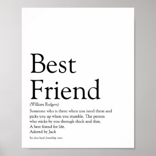 Best Friend Posters & Photo Prints | Zazzle AU