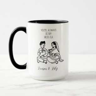 Personalised Best Friend Gift For Bestie My Best Mug