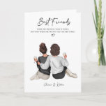 Personalised Best Friend Print, Best Friend Gift Card<br><div class="desc">The Personalised Best Friend Print is the perfect way to express your appreciation for your closest confidant. This heartfelt gift card allows you to create a custom print that celebrates the unique bond between you and your best friend. You can add your own personal touches, from meaningful quotes to memorable...</div>