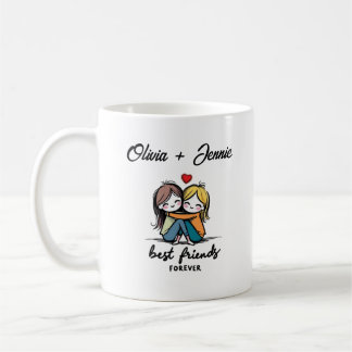 Personalised Best Friends Forever Mug – BFF Gift