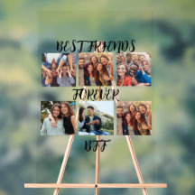 Personalised "Best Friends Forever" Photo Template