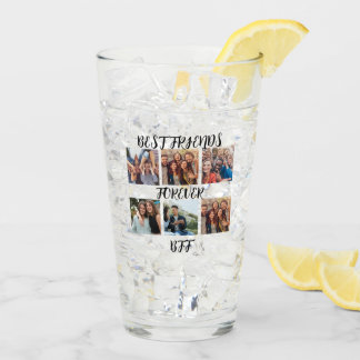 Personalised "Best Friends Forever" Photo Template Glass
