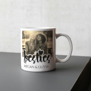 Personalised Best Friends – Modern Minimalist  Coffee Mug