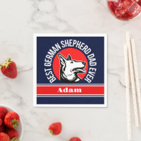 Personalised Best German Shepherd Dad Ever