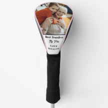 Personalised Best Grandma By Par Driver Cover