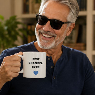 Personalised Best Grandpa Ever Coffee Mug Gift