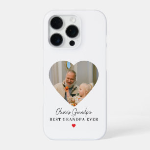 Personalised Best Grandpa Ever Photo Gift iPhone 16 Pro Case