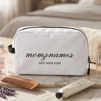 Personalised Best Mum Ever Calligraphy Name