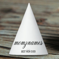 Personalised Best Mum Ever Calligraphy Name