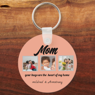personalised best mum ever key ring