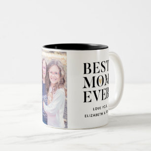 Personalised Best Mum Ever Photo Coffee Mug