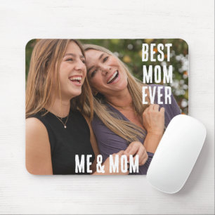 Personalised best mum ever photo mothers day  mouse pad