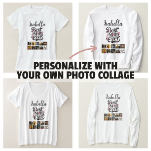 Personalised Best Mum Ever Trendy Mother's Day T-Shirt