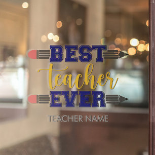 Personalised Best Teacher Ever - Customised Gift