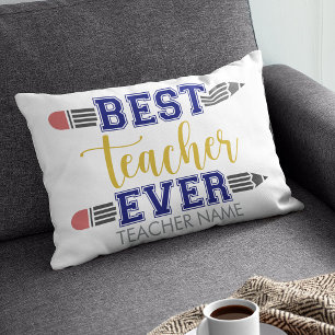 Personalised Best Teacher Ever - Customised Gift Pillowcase