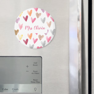 Personalised Best Teacher Gift Magnet