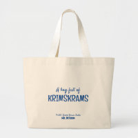 Personalised best teacher modern fun tote bag