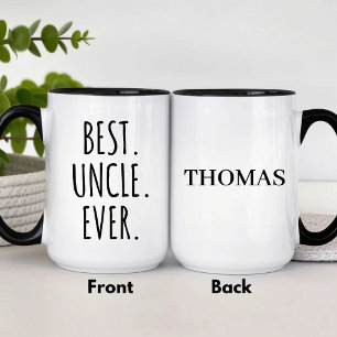 Personalised Best Uncle Ever  Mug