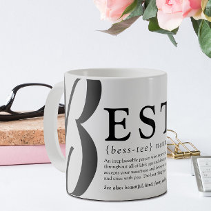 Personalised Bestie Definition Keepsake Gift Coffee Mug