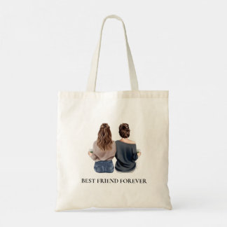 Personalised Bestie Friendship Gift Tote Bag