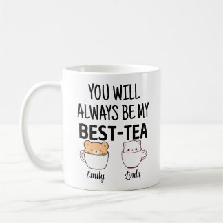 Personalised Bestie Mug Best Friend Name Cute Gift