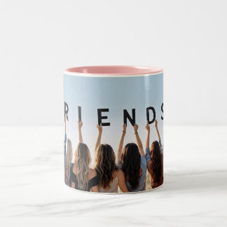 Personalised Bestie Picture Coffee Cup
