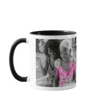 Personalised "Besties" Black and White Photo