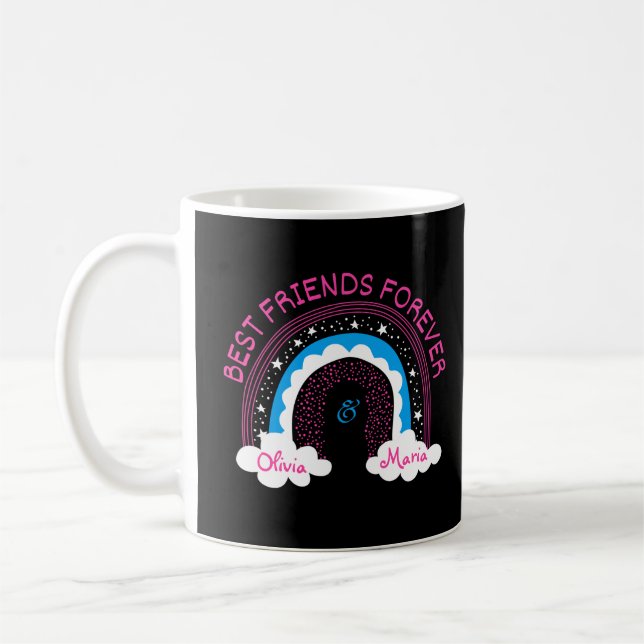 Personalised BFF  Add Photo And Name Mug (Left)