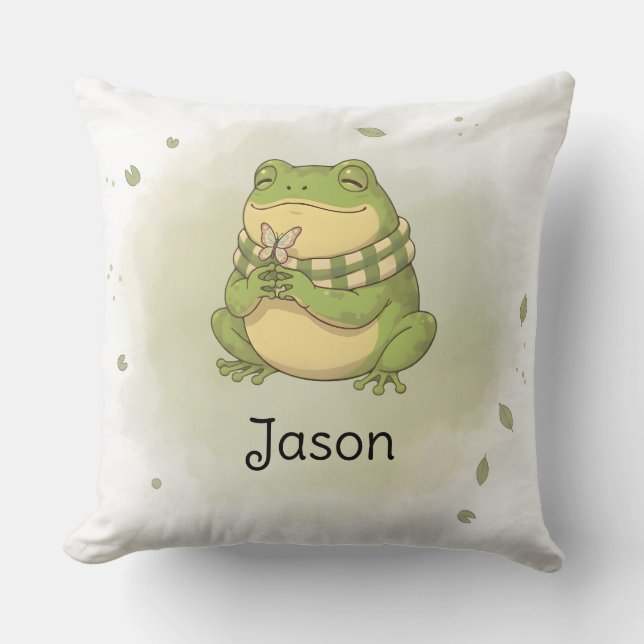 Personalised BG 1 Gentle Zochi Cushion (Front)