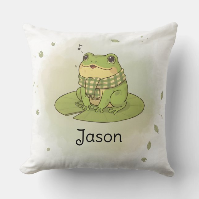 Personalised BG 1 Zochi Hums Cushion (Front)