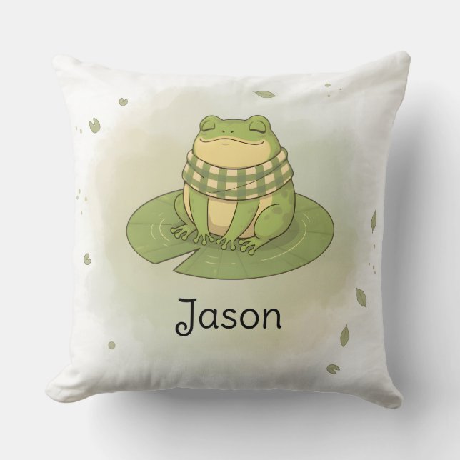 Personalised BG 1 Zochi Sleeps Cushion (Front)