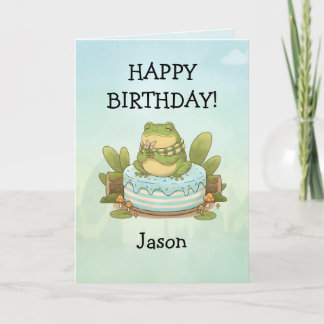 Personalised BG 3 Gentle Zochi Card