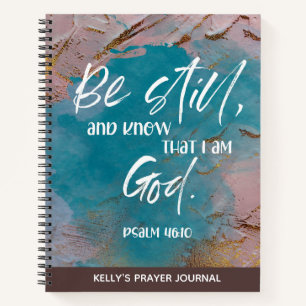 Personalised Bible Verse Floral Prayer Journal