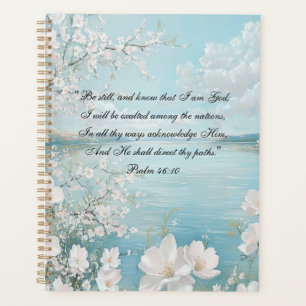Personalised Bible Verse Floral Wall Art Planner